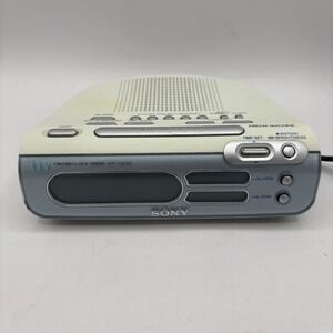 Sony ICF-C273 LIV Dream Machine Dual‎ Alarm Clock AM/FM Radio WORKS GREAT!